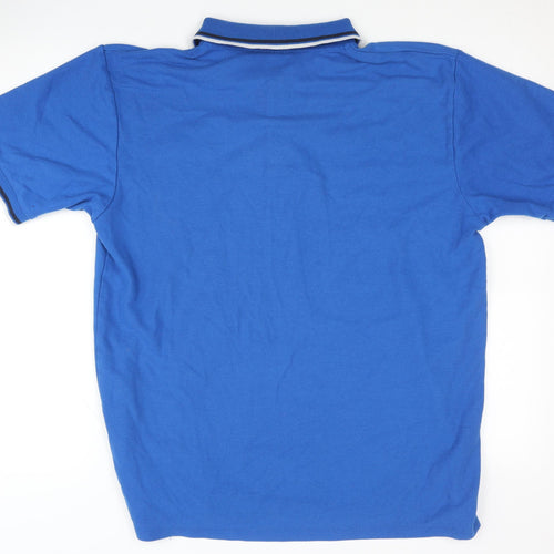 Slazenger Men's Blue Polo Shirt XL