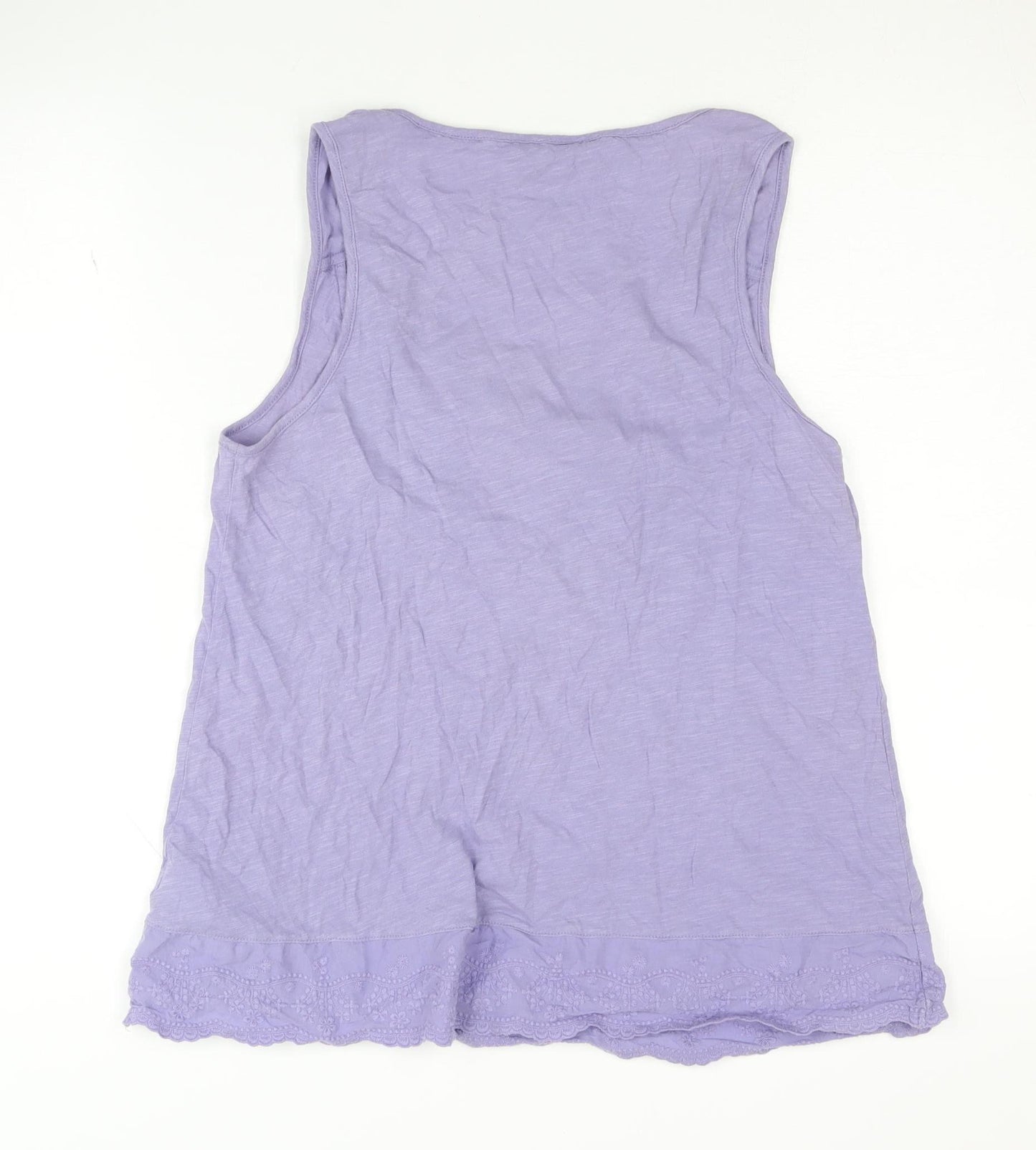 Marks and Spencer Women's Purple Tank Top Size 12