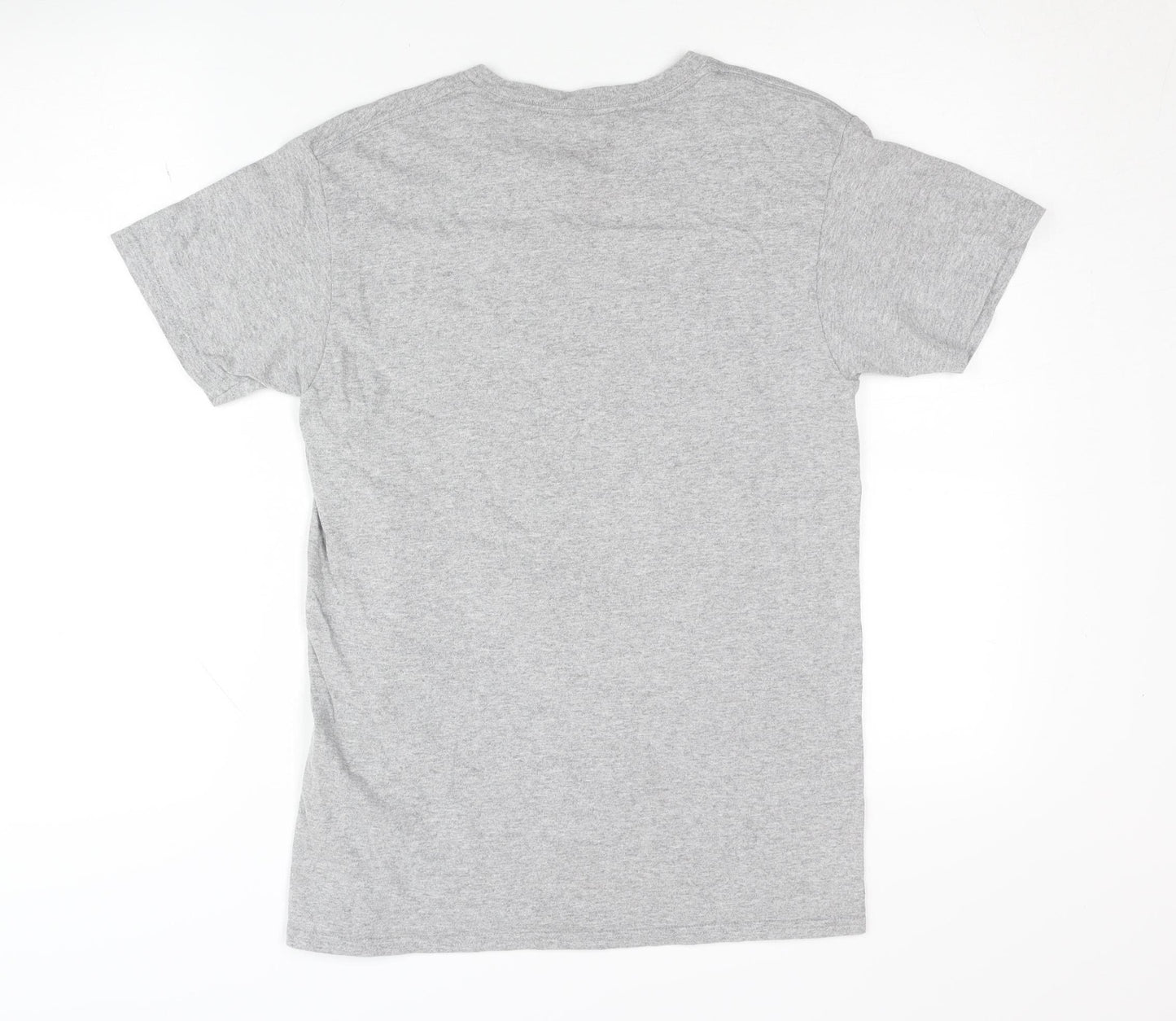 Disney Unisex Adults Grey Mickey Mouse T-Shirt