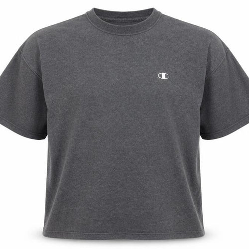Champion Men's Grey XL Crew Neck T-Shirt Logo