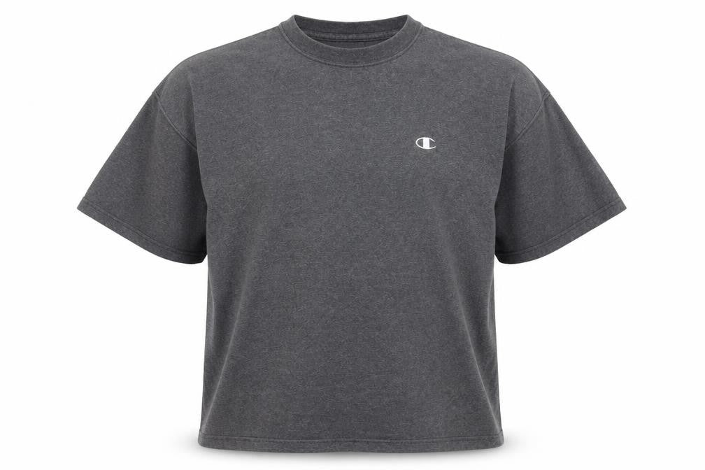Champion Men's Grey XL Crew Neck T-Shirt Logo