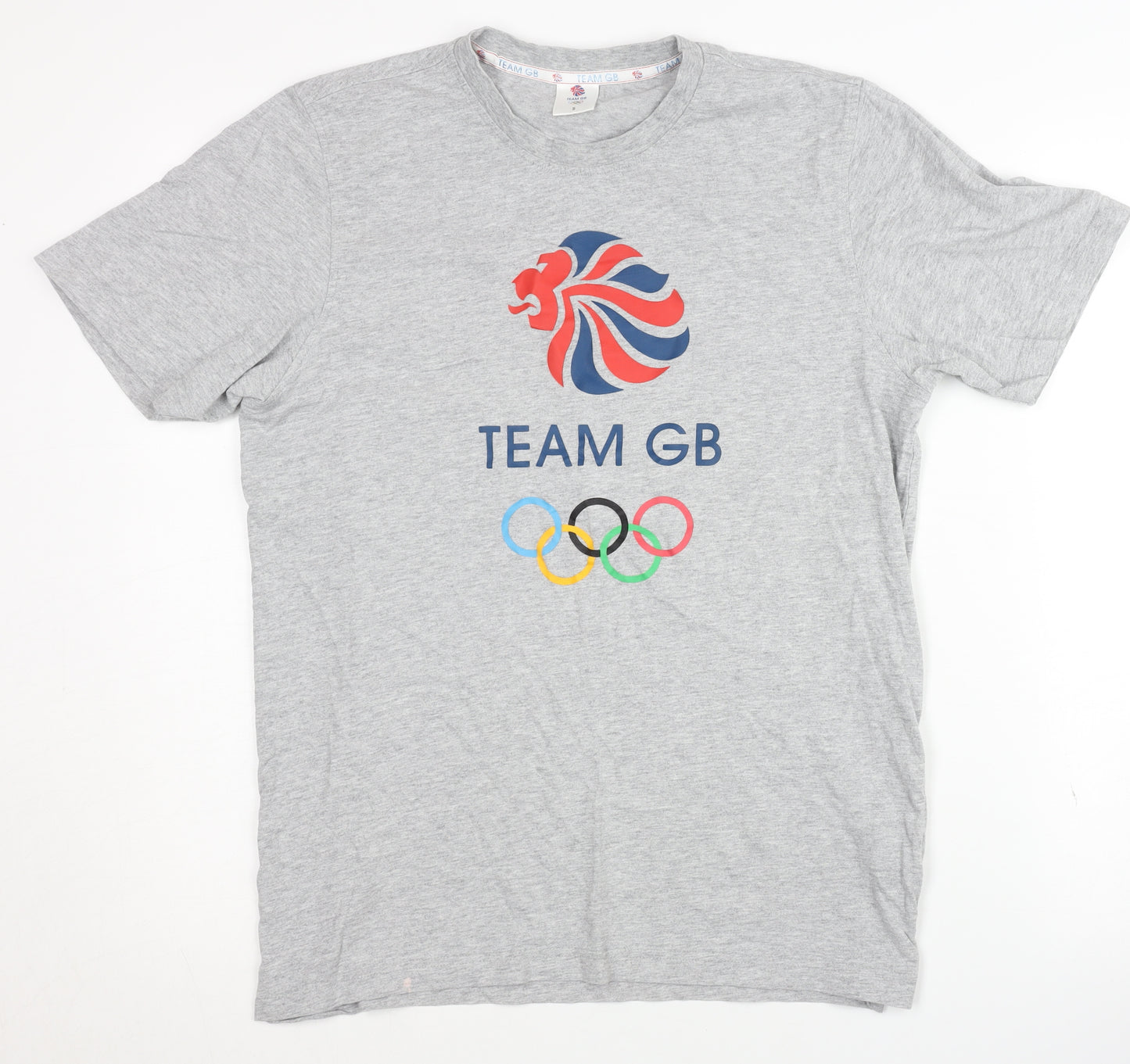 Team GB Men's Grey Olympic T-Shirt S