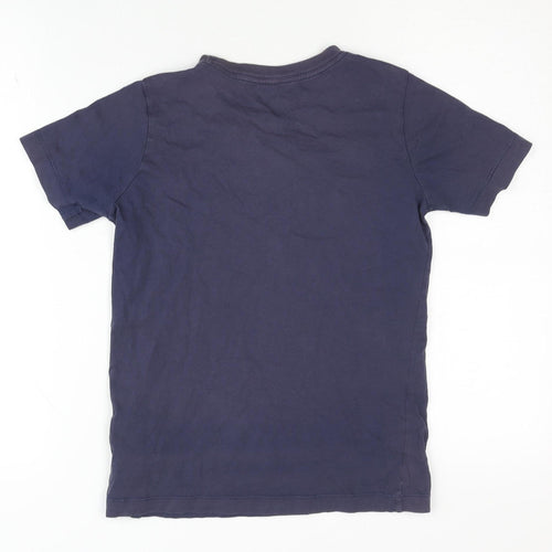Nike Boys Blue Graphic T-Shirt 10-11 Years Casual Wear
