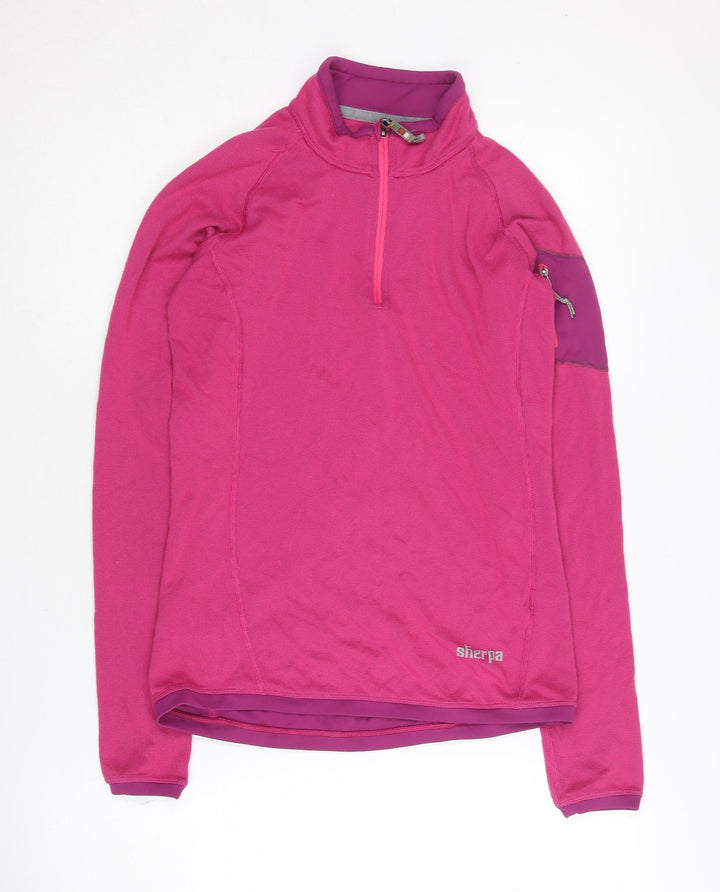 Sherpa Women's Pink S Sweatshirt Outdoor Light
