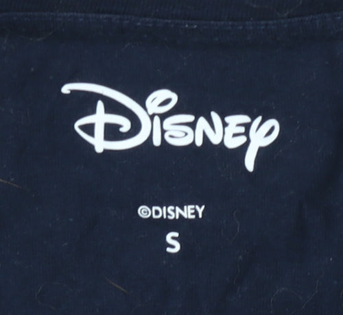 Disney Unisex Adults Black S T-Shirt Christmas