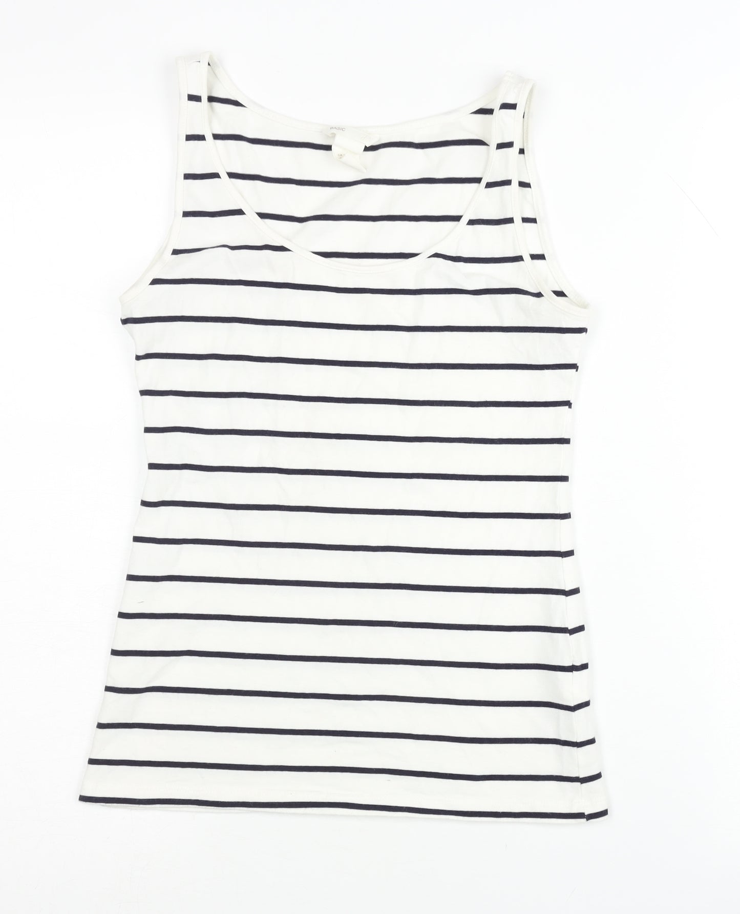 H&M Women's Striped Tank Top, Size S, Basic Style