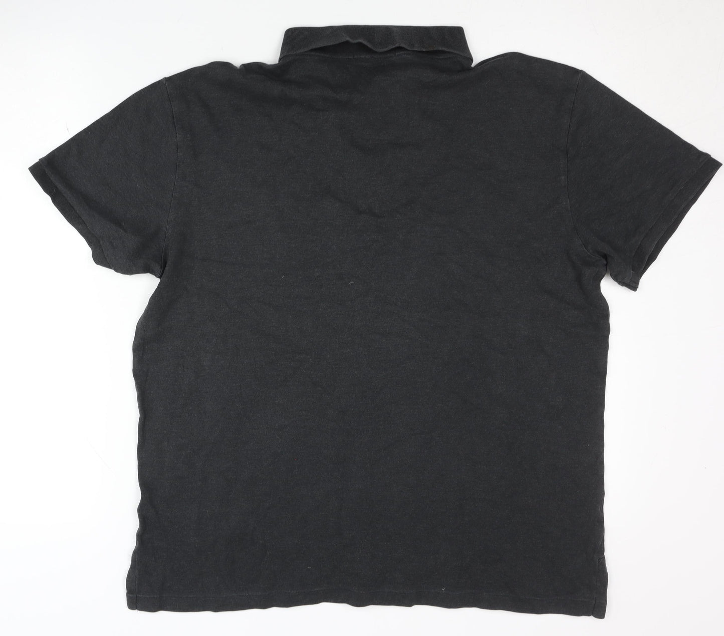 Polo Ralph Lauren Men's Black XL Slim Fit Polo