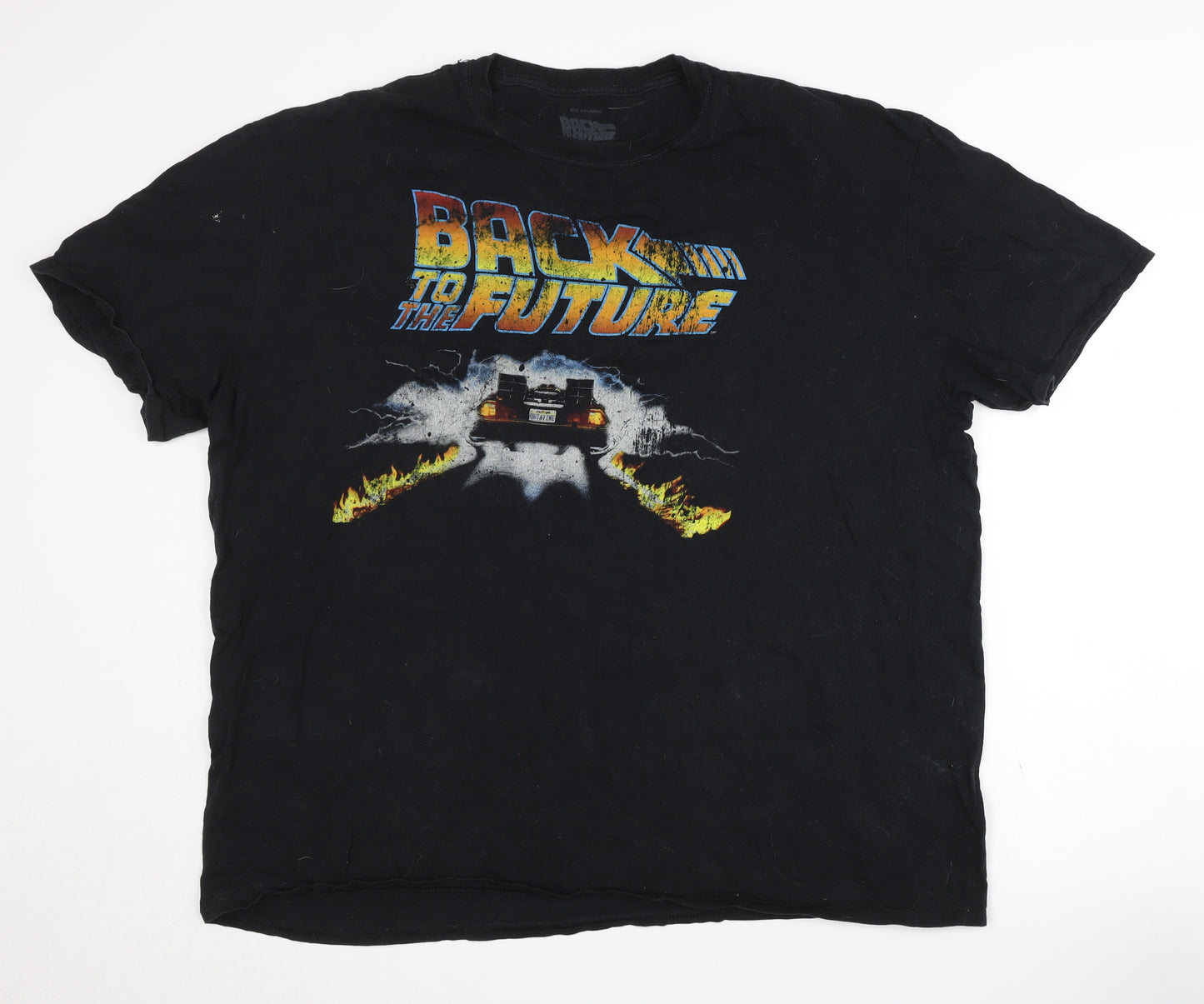 Men's Black XL Back to the Future T-Shirt