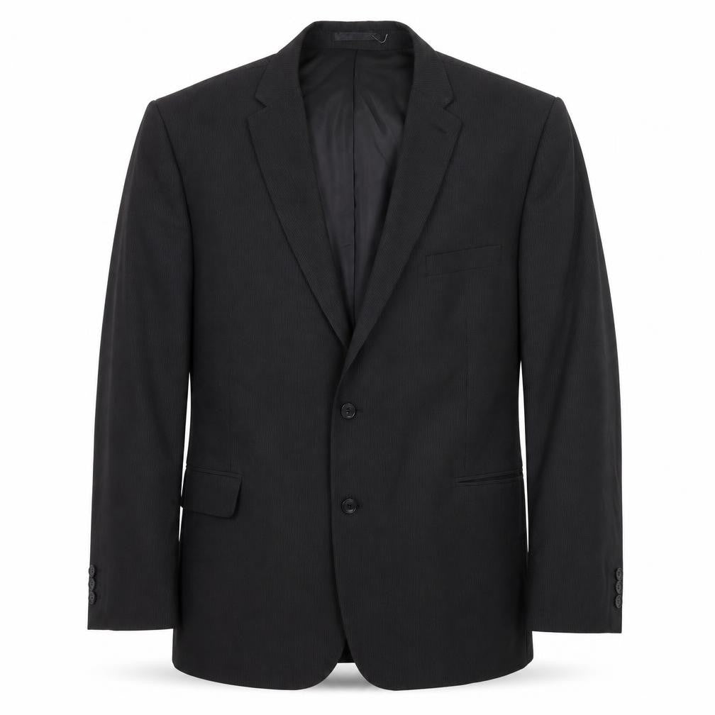 Thomas Nash Men's Black Regular Fit Blazer 48