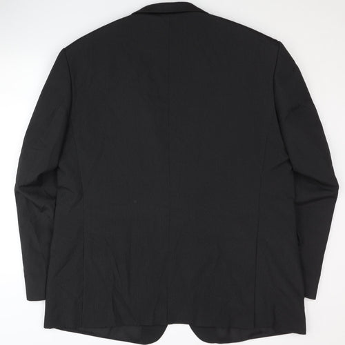 Thomas Nash Men's Black Regular Fit Blazer 48