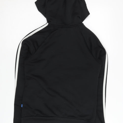 Adidas Women's Black Track Jacket, Size 8, Hoodie
