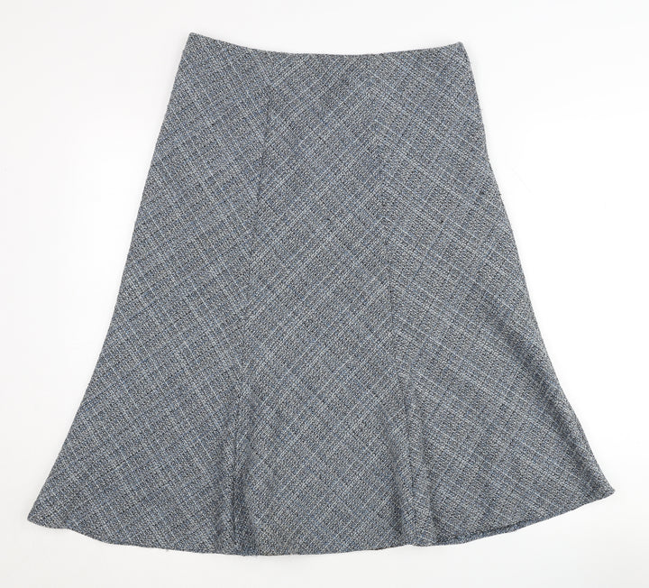 Honor Millburn Women's Grey Flare Skirt Size 12