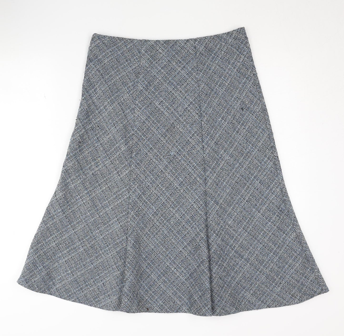 Honor Millburn Women's Grey Flare Skirt Size 12
