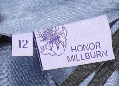 Honor Millburn Women's Grey Flare Skirt Size 12