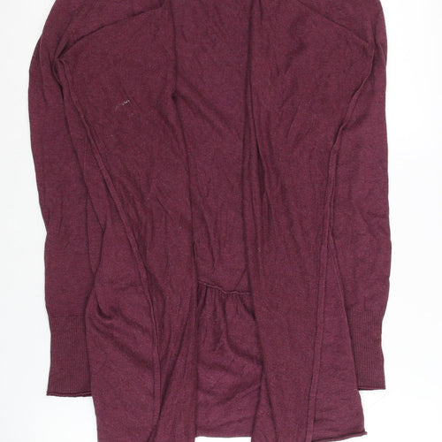 Fat Face Women’s Purple Open Front Cardigan Size 10