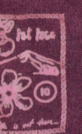 Fat Face Women’s Purple Open Front Cardigan Size 10