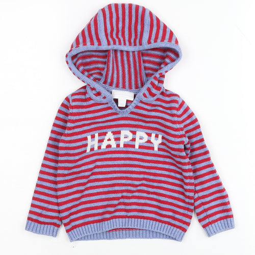 The Little White Company Unisex Multicoloured 9-12 Mths Hoodie