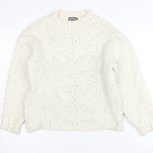 Principles Women's Ivory Pullover Jumper Size 8