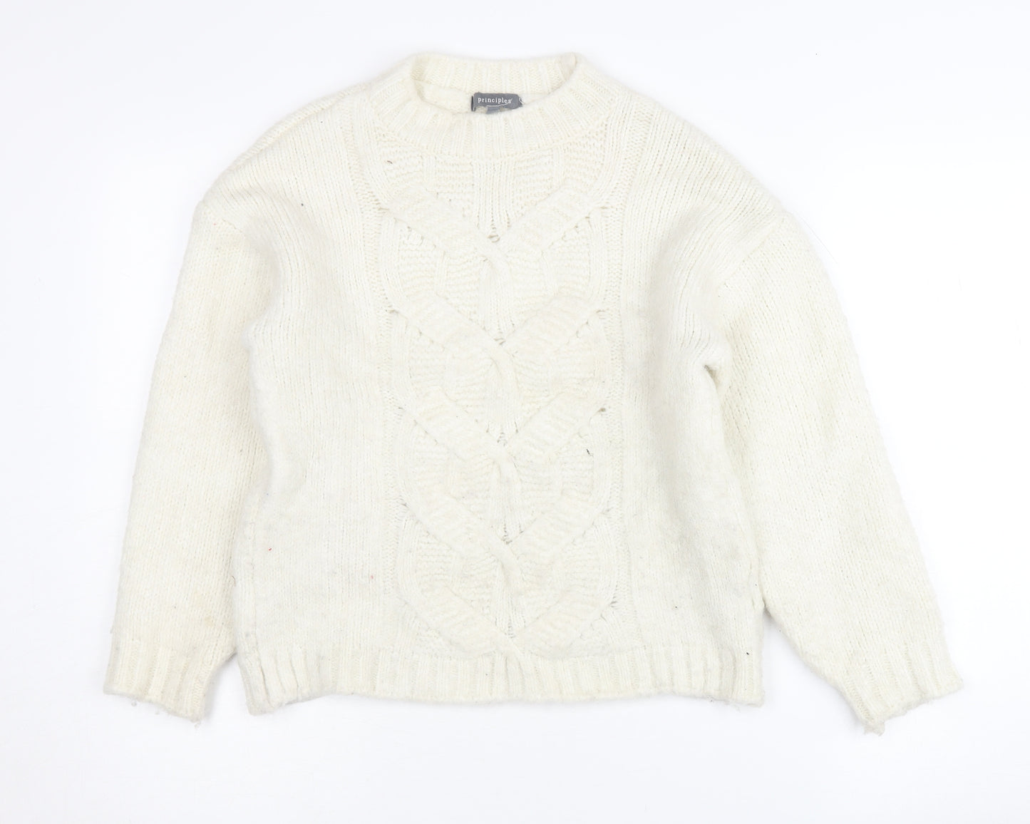 Principles Women's Ivory Pullover Jumper Size 8