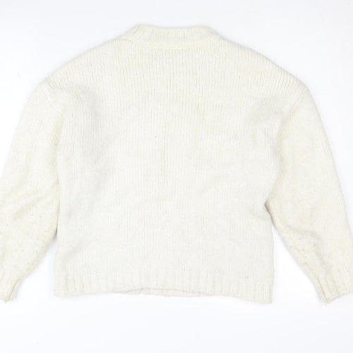 Principles Women's Ivory Pullover Jumper Size 8