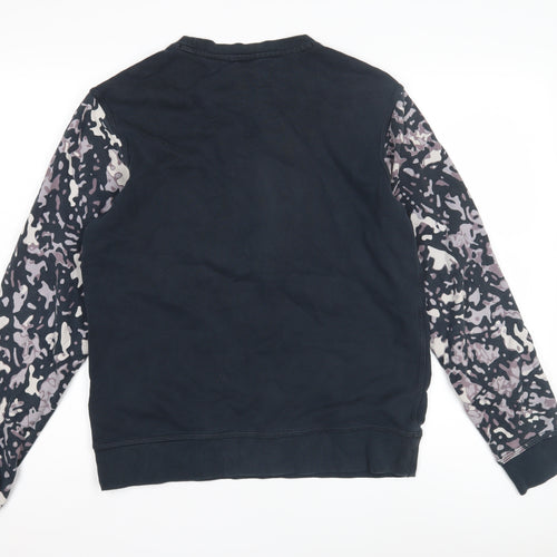 Nike Men's Black Pullover Graphic Sweatshirt M