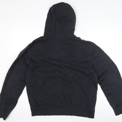 Nike Men's Black Pullover Hoodie Medium, Logo Accent