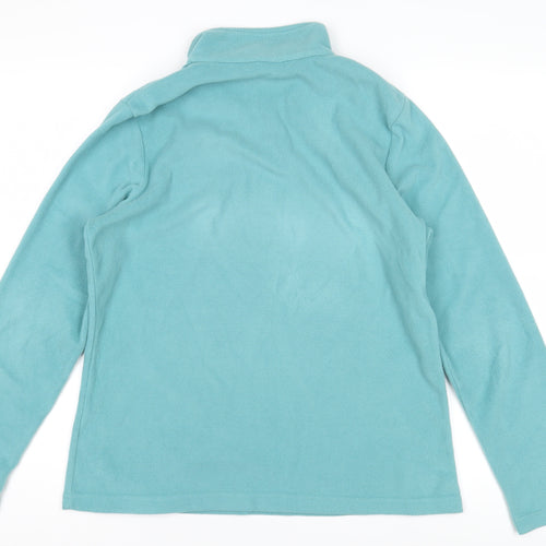Regatta Women's Blue Fleece Zip Sweatshirt Size 12