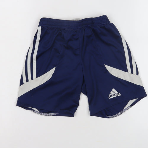 Adidas Men's Blue Athletic Shorts S, Gym & Running
