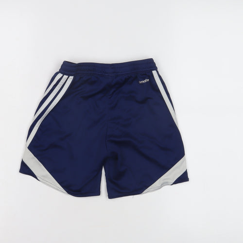 Adidas Men's Blue Athletic Shorts S, Gym & Running