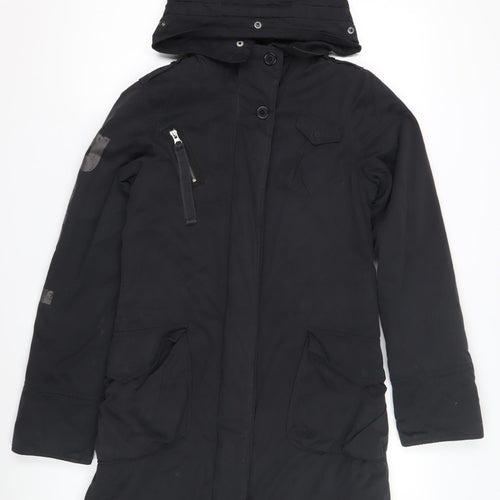 Bench Black parka coat woman's Size XS