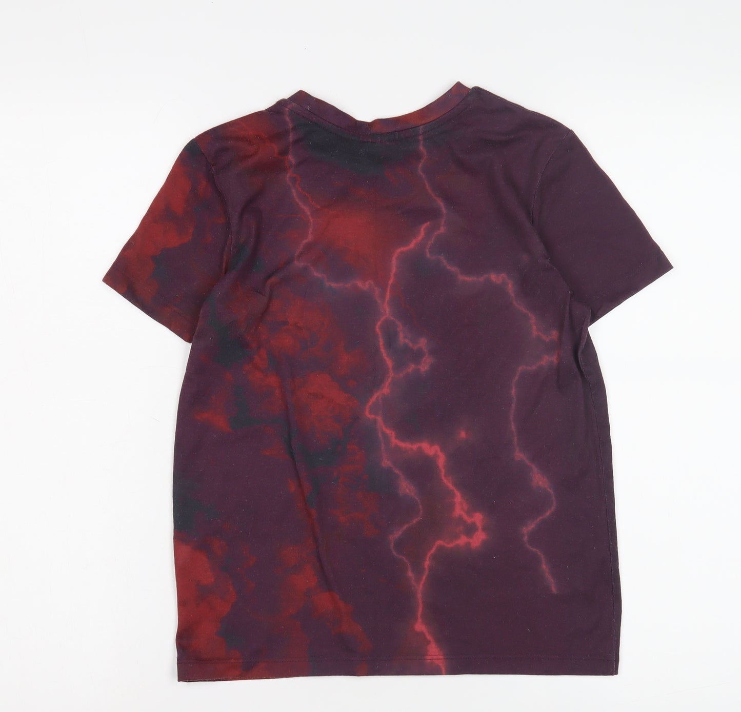 George Boys Red Graphic Print T-Shirt, Size 10-11, Pullover Style