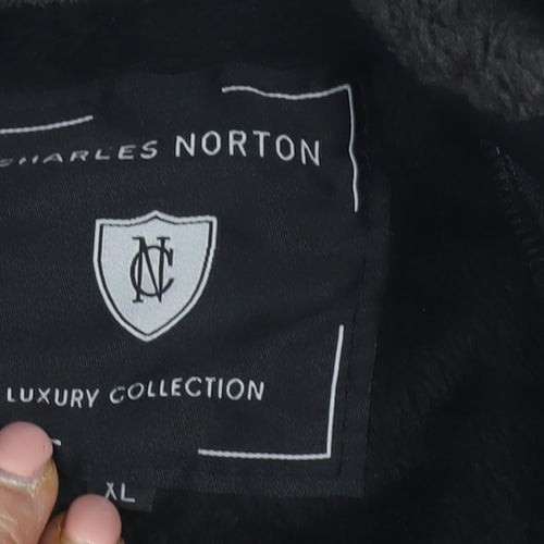 Charles Norton Men's Black XL Basic Jacket