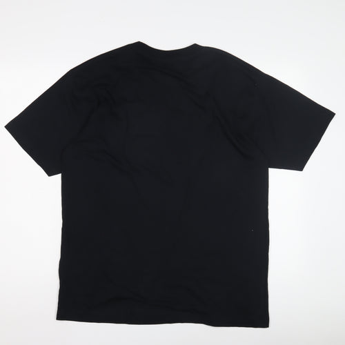 ID Identity Black Unisex Adults L Graphic T-Shirt