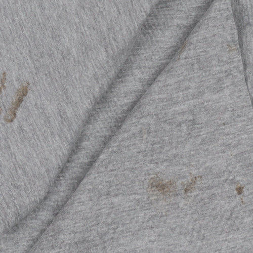 Grey Men's Medium Zombie Graphic T-Shirt