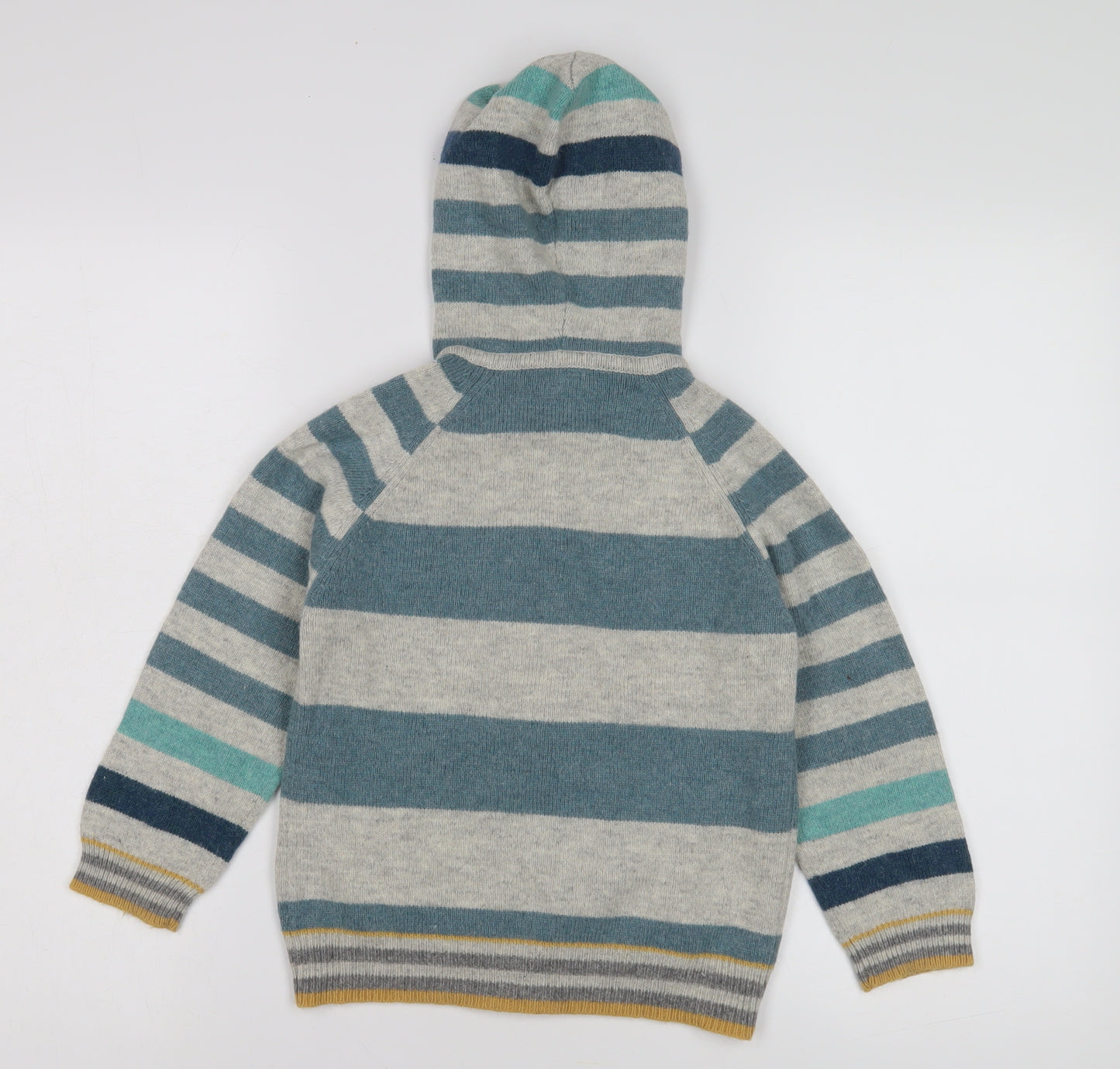 Monsoon Boys' Multicoloured Hoodie 4-5yrs - Embroidered Fun