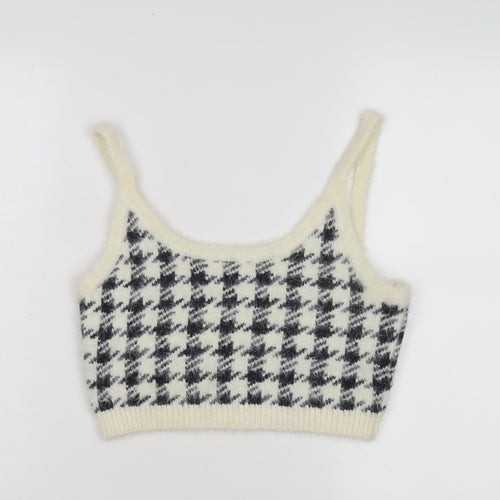 NA-KD Women's Multicoloured Cropped Tank in M