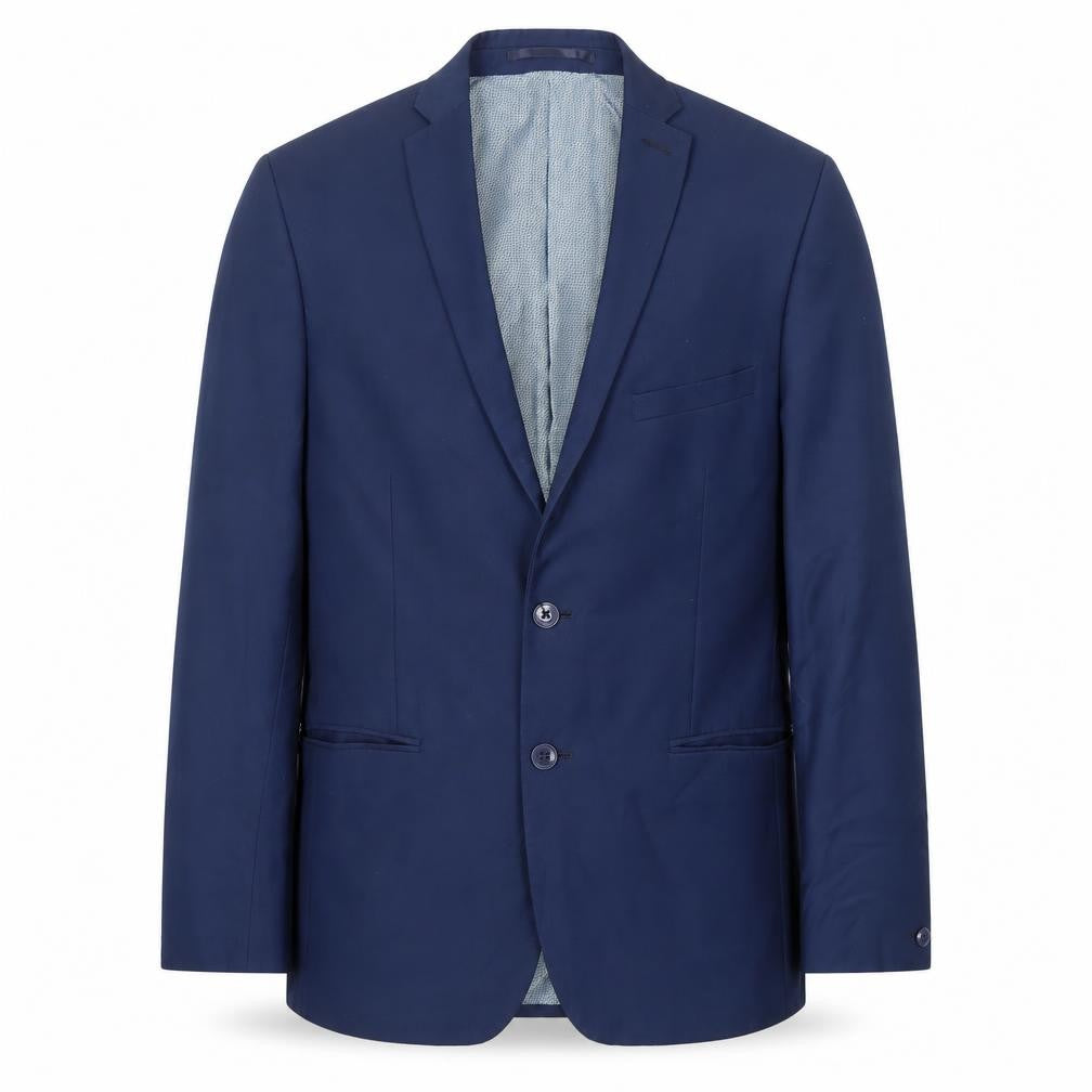 Front view of Red Herring Men's Blue Suit Jacket, size 40, Regular Fit