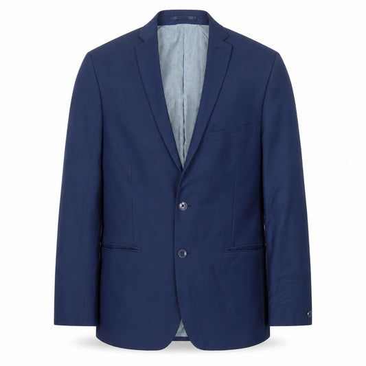 Front view of Red Herring Men's Blue Suit Jacket, size 40, Regular Fit