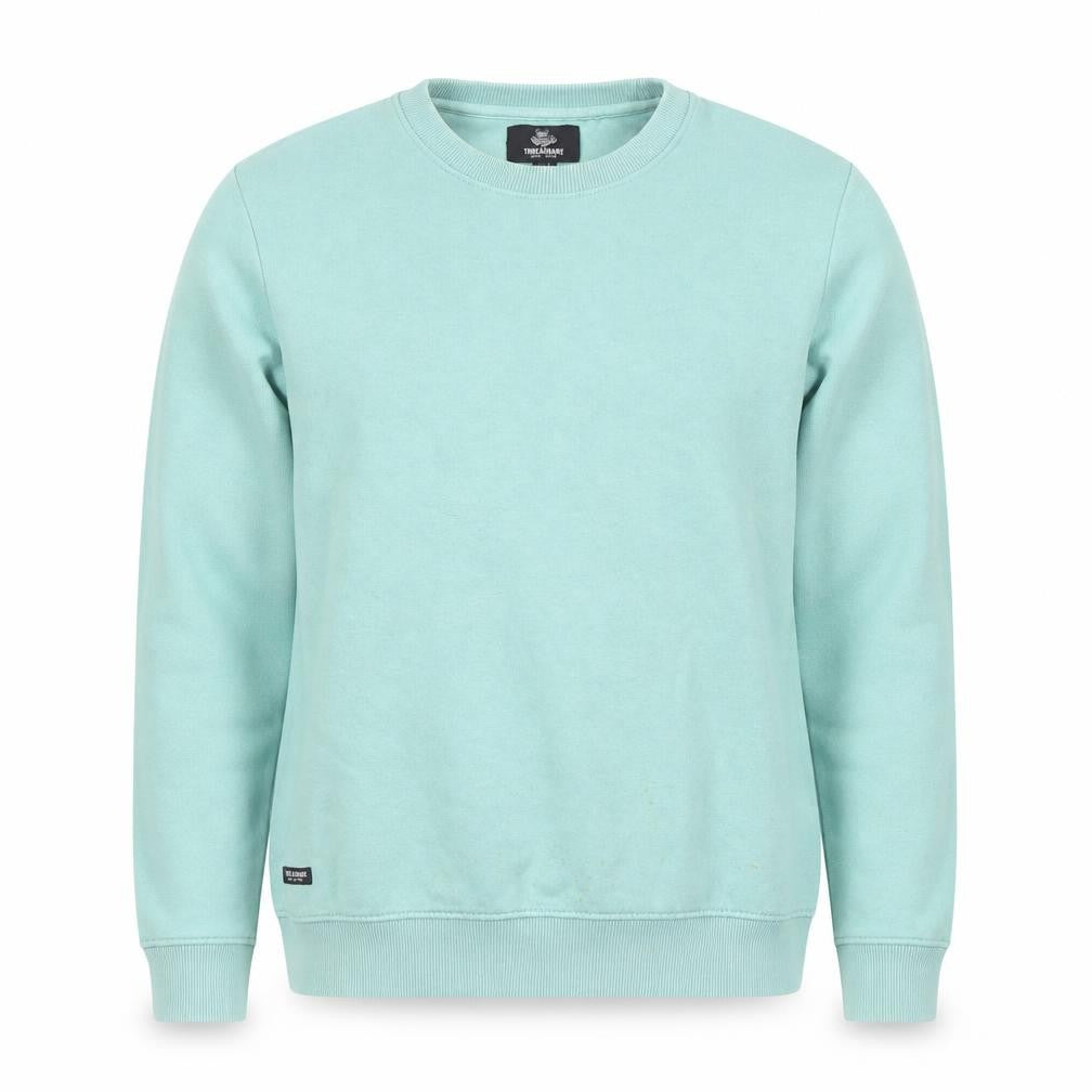 Threadbare Men's Green Crew Neck Sweatshirt S