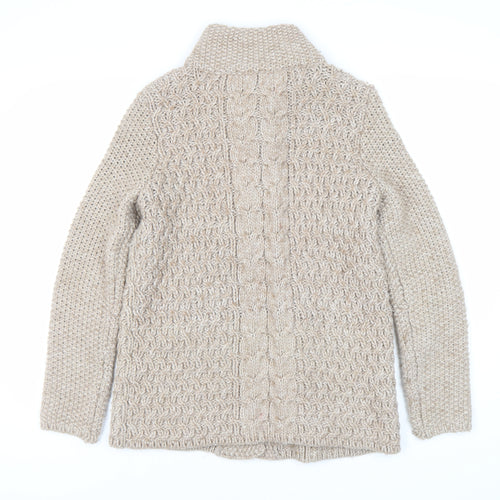 Marks and Spencer Women's Beige Cardigan, Size 14