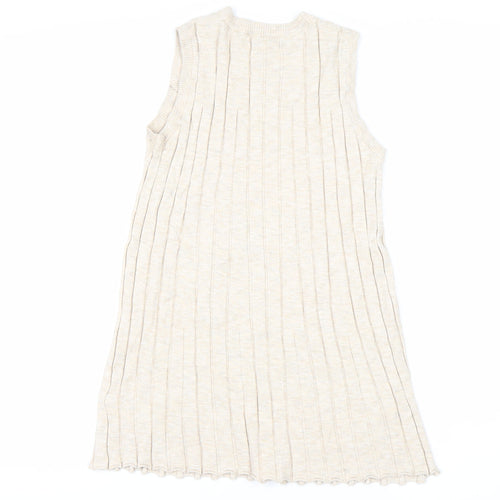 Marks and Spencer Womens Beige Sleeveless Top, Size S