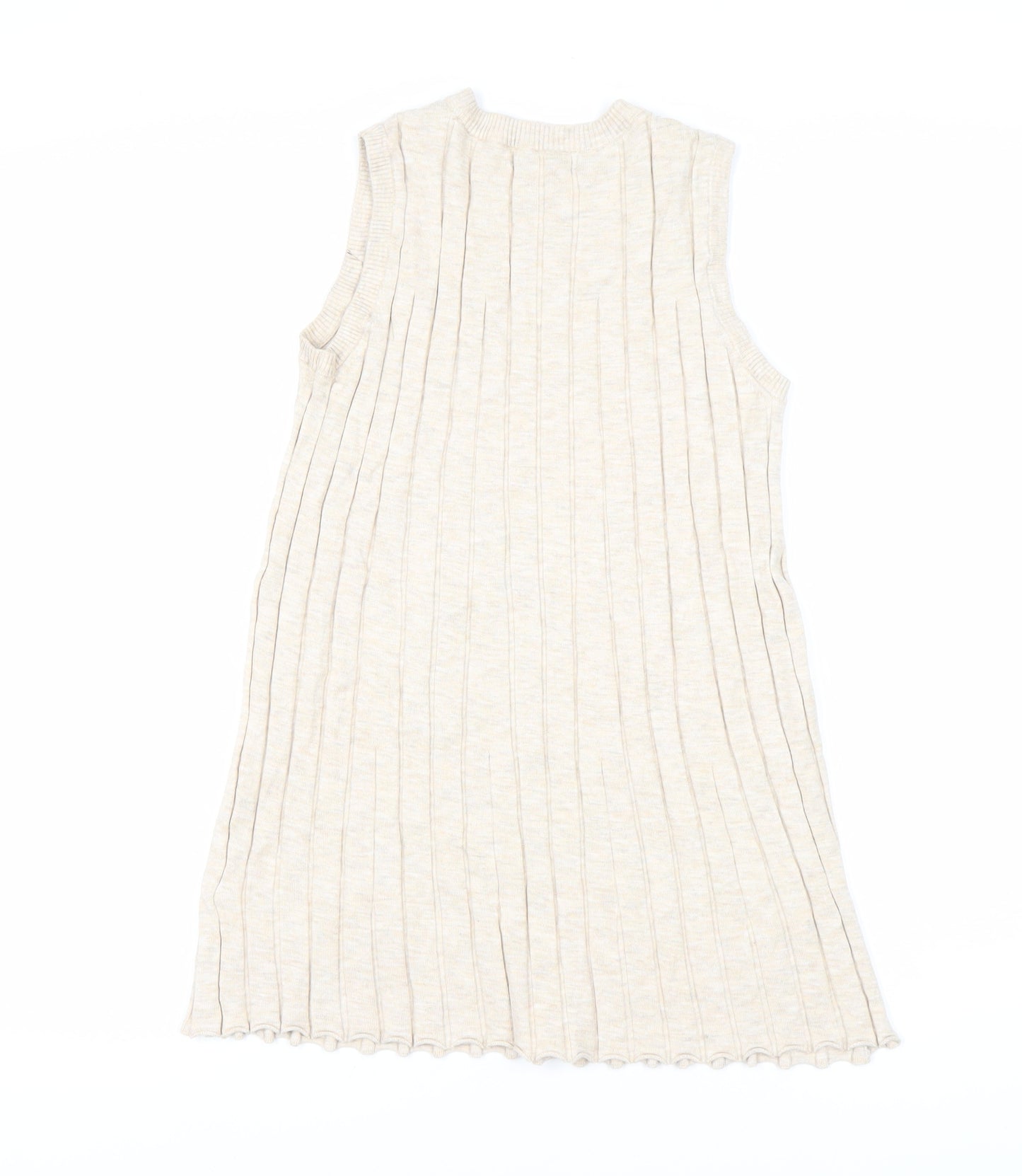 Marks and Spencer Womens Beige Sleeveless Top, Size S