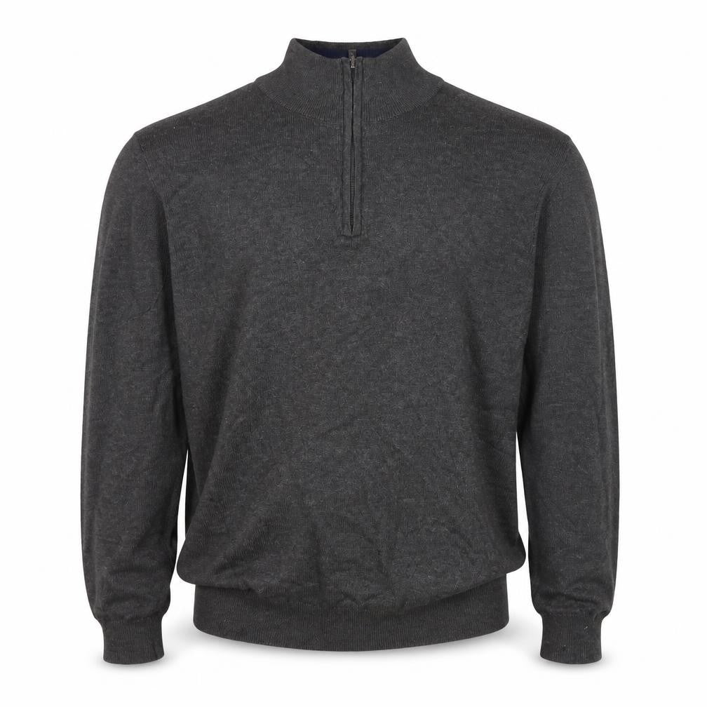 Front view of Feraud Jeans Men's Grey jumper, size L