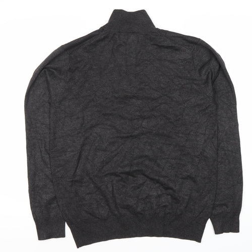 Feraud Jeans Men's Grey Pullover Jumper, Size L