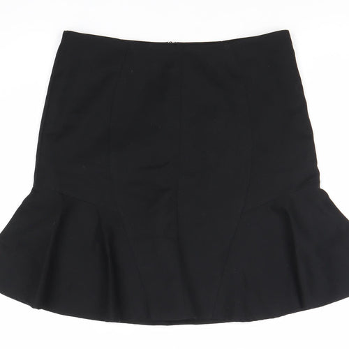 Next Women's Black Flare Skirt, Size 10, Excellent Condition