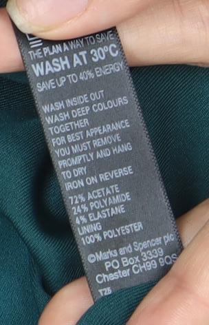 Marks and Spencer Women’s Green Sheath Dress Size 12