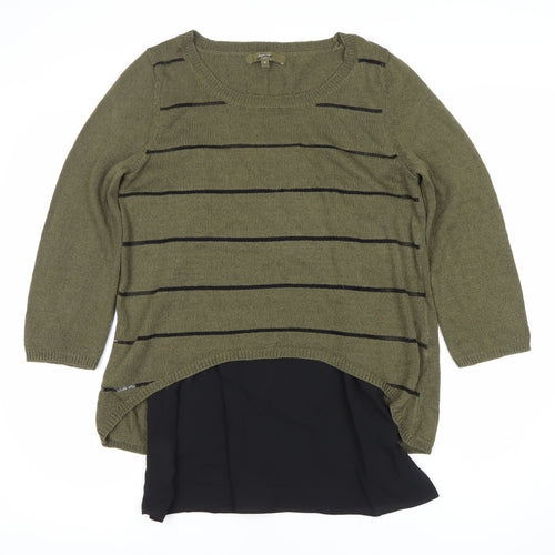 Next Women's Green Pullover Jumper, Size 10
