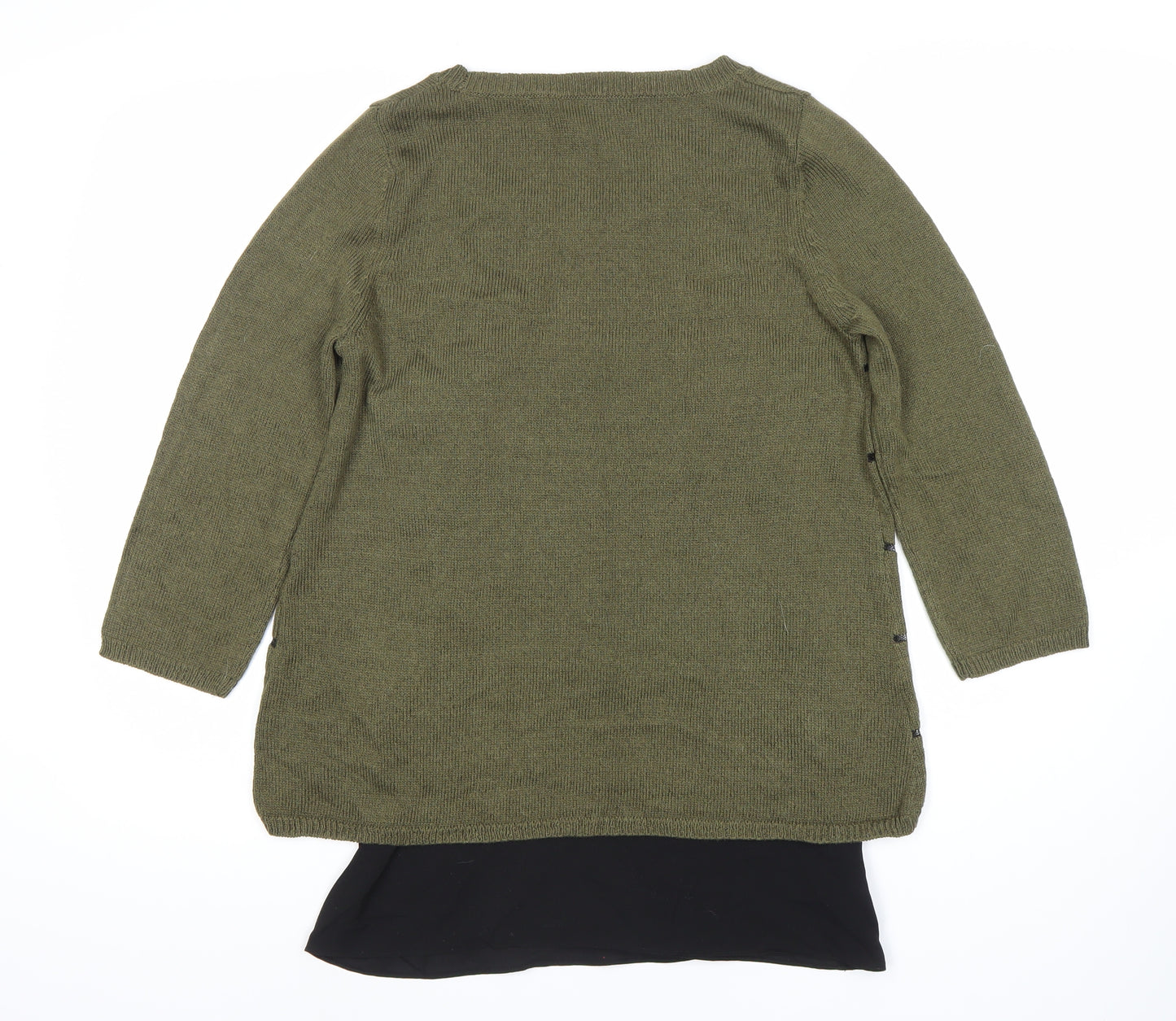 Next Women's Green Pullover Jumper, Size 10
