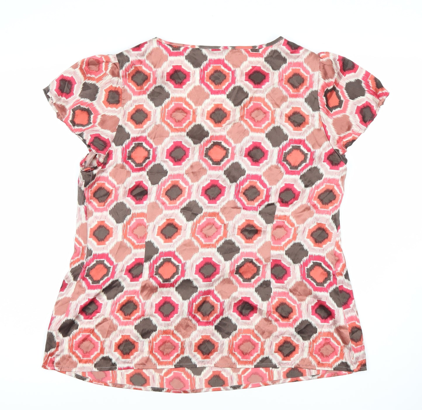 Marks and Spencer Women's Multicoloured Geometric Blouse