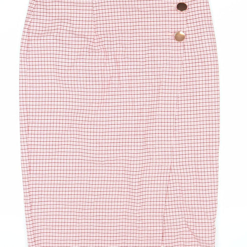 Marks and Spencer Women's Check Pencil Skirt UK 12